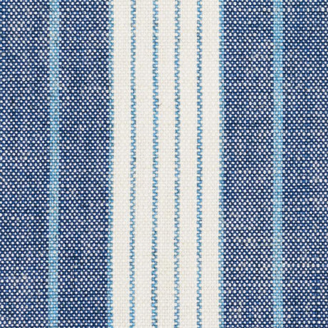 Schumacher Horst Stripe Delft Fabric