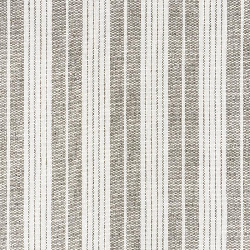 Schumacher Horst Stripe Grisaille Fabric