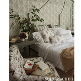 Schumacher Horst Stripe Grisaille Fabric