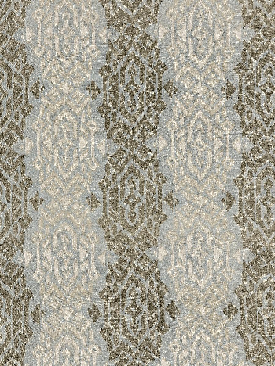 Scalamandre Sumatra Ikat Weave Bluestone Fabric