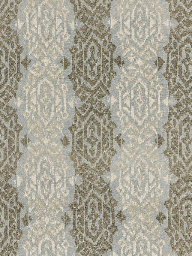 Scalamandre Sumatra Ikat Weave Bluestone Fabric