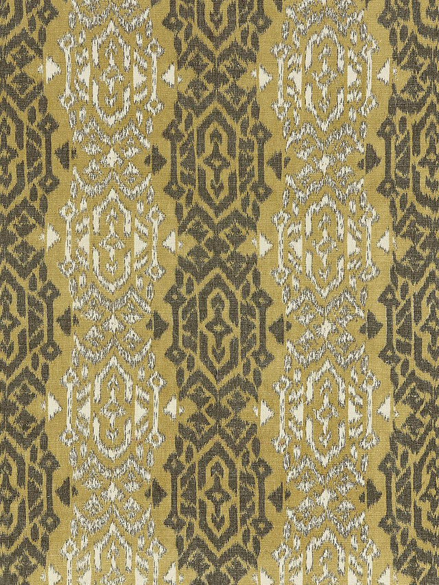Scalamandre Sumatra Ikat Weave Golden Wheat Fabric