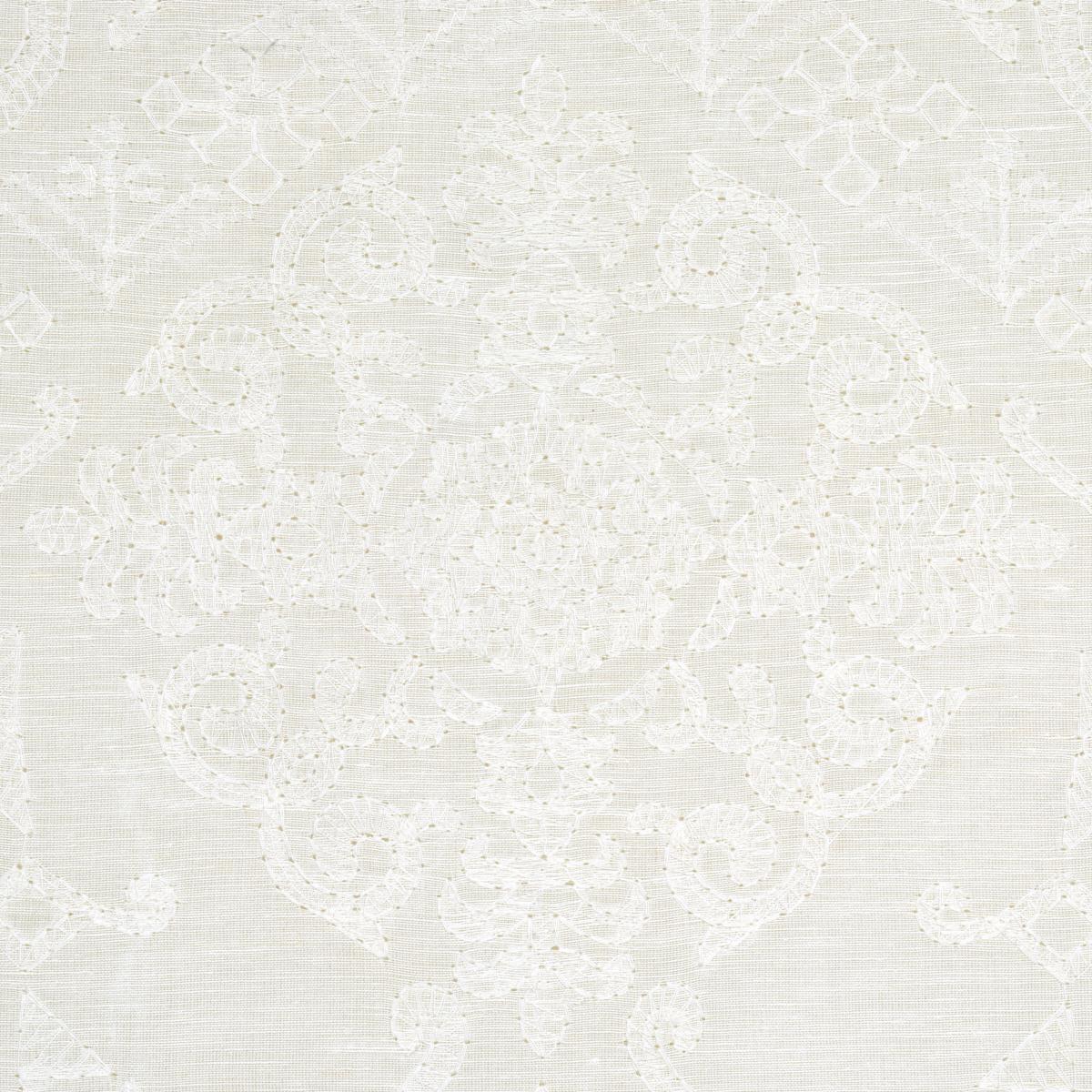 Schumacher Camilla Sheer Ivory Fabric