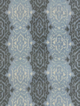 Scalamandre Sumatra Ikat Weave Indigo Fabric