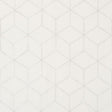 Schumacher Atria Sheer Silver Fabric