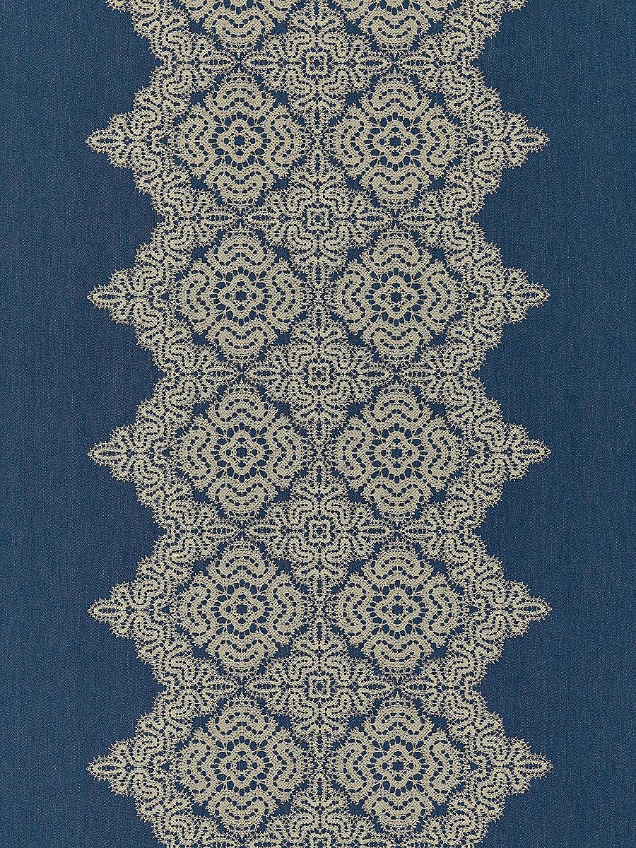 Scalamandre Josephine Indigo Fabric