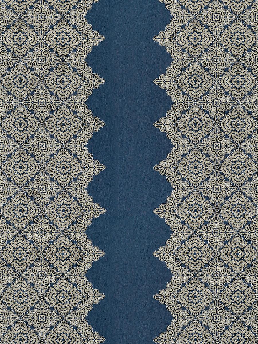 Scalamandre Josephine Indigo Fabric
