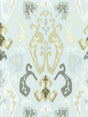 Scalamandre Mandalay Ikat Embroidery Mineral Fabric