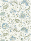 Scalamandre Delphine Embroidery Summer Sage Fabric