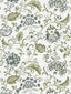 Scalamandre Delphine Embroidery Ash Fabric