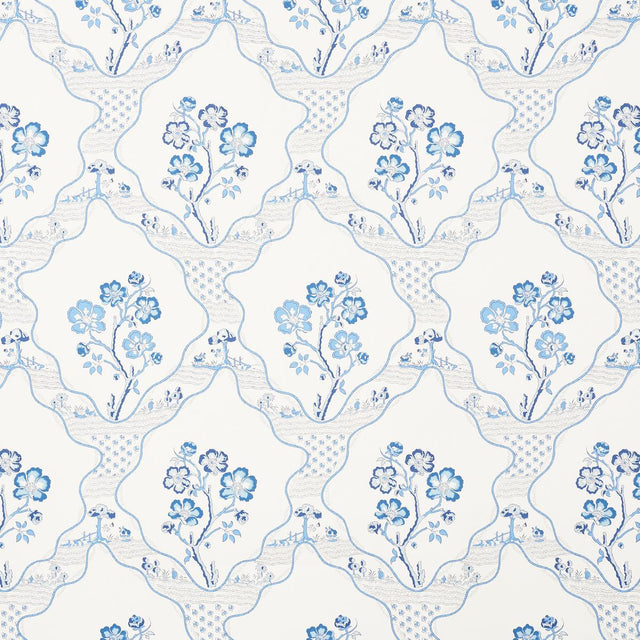 Schumacher Marella Delft Wallpaper