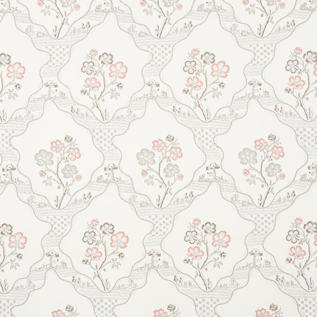 Schumacher Marella Rose Wallpaper