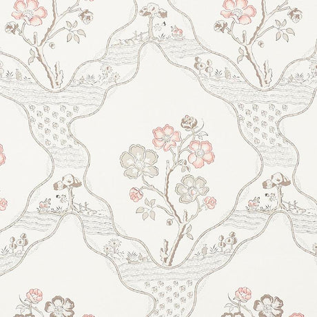 Schumacher Marella Rose Wallpaper