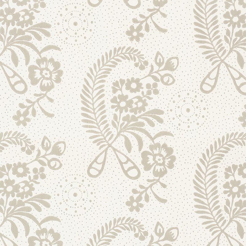 Schumacher Millicent Grisaille Wallpaper