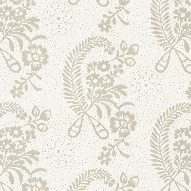 Schumacher Millicent Grisaille Wallpaper