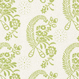 Schumacher Millicent Leaf Wallpaper