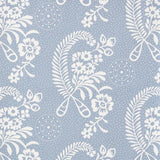 Schumacher Millicent Delft Wallpaper