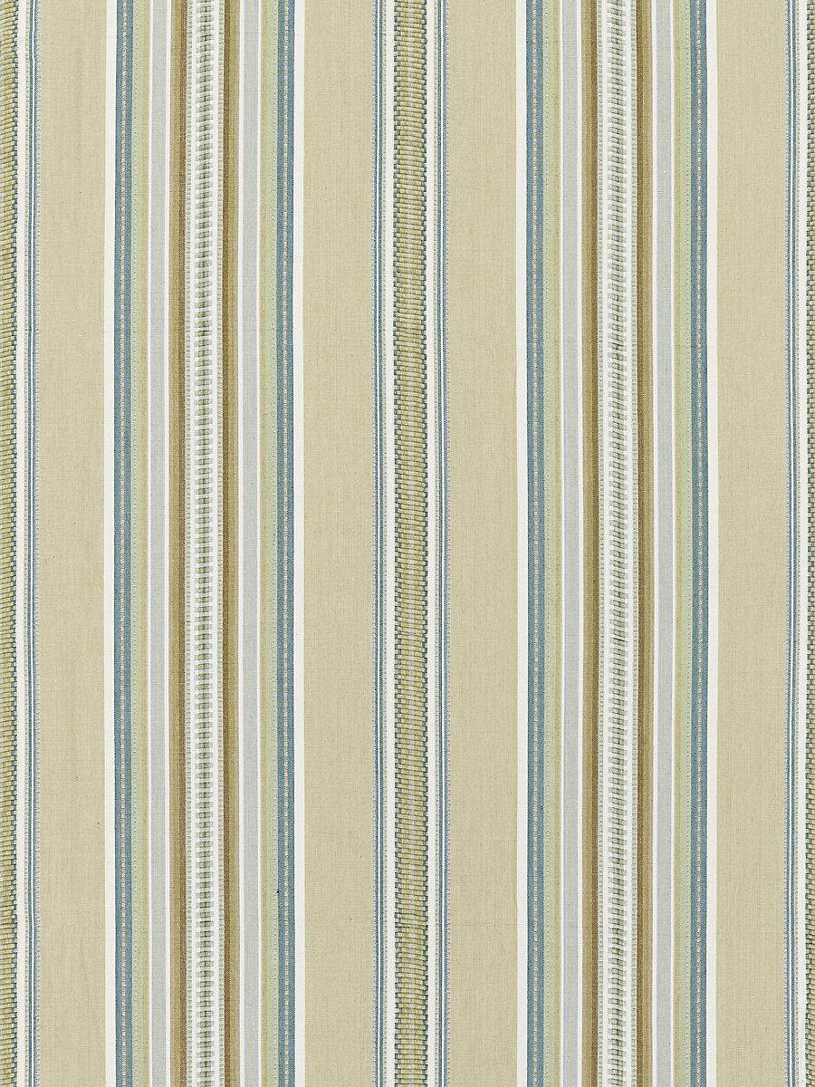 Scalamandre Cyrus Cotton Stripe Prairie Fabric