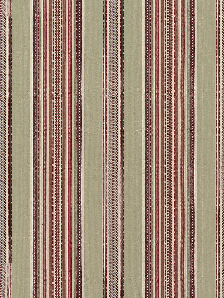 Scalamandre Cyrus Cotton Stripe Sandalwood Fabric