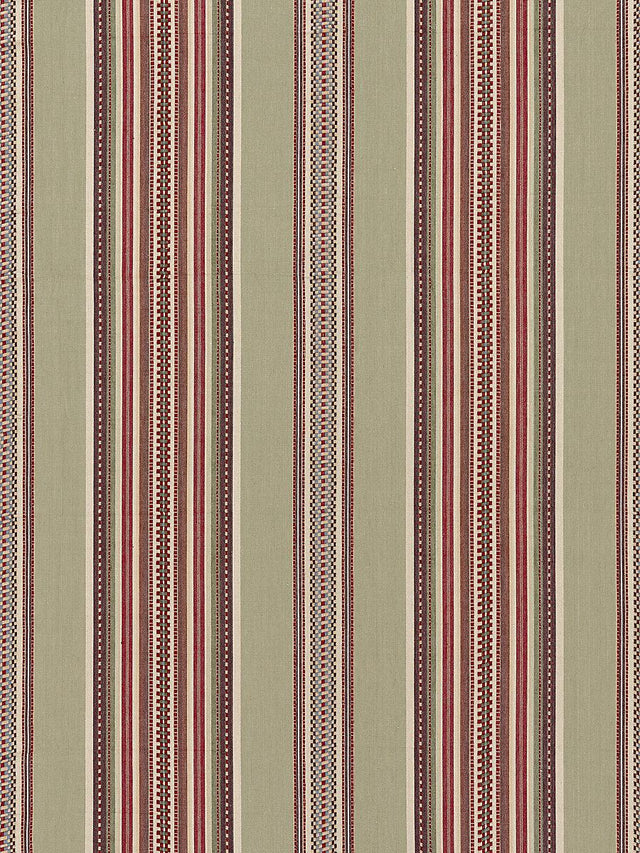 Scalamandre Cyrus Cotton Stripe Sandalwood Fabric