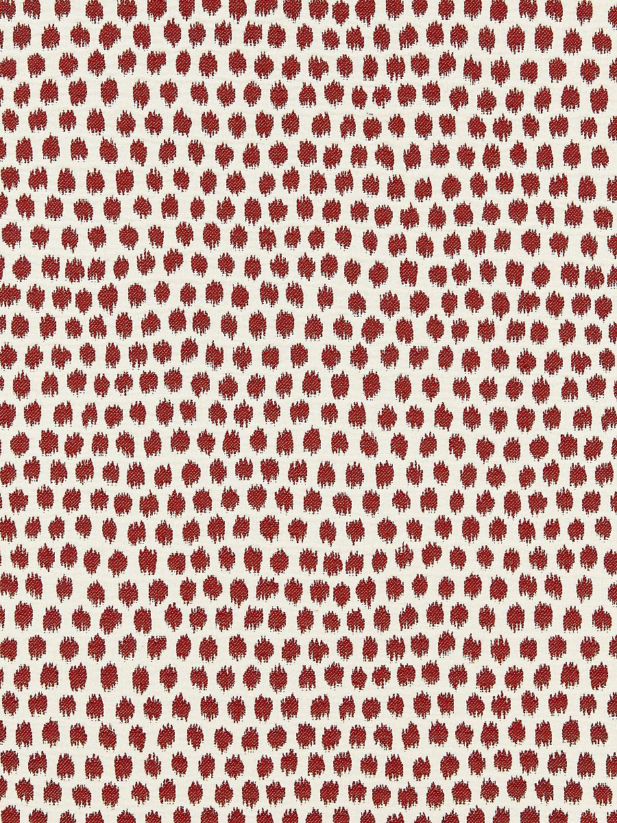 Scalamandre Dot Weave Carnelian Fabric