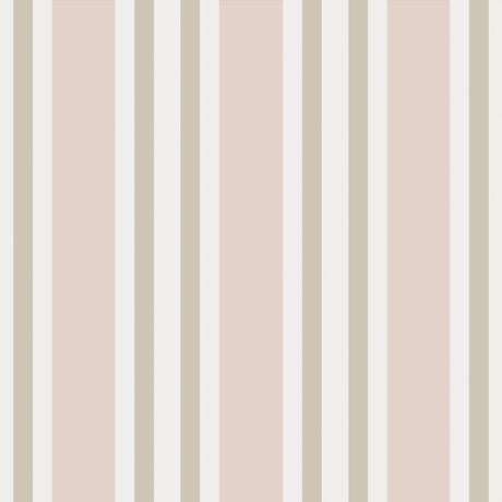 Cole & Son POLO STRIPE SOFT PINK Wallpaper
