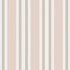 Cole & Son Polo Stripe Soft Pink Wallpaper
