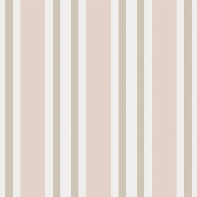 Cole & Son POLO STRIPE SOFT PINK Wallpaper