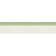 Cole & Son JASPE BORDER WHITE GREEN/EMERALD Wallpaper