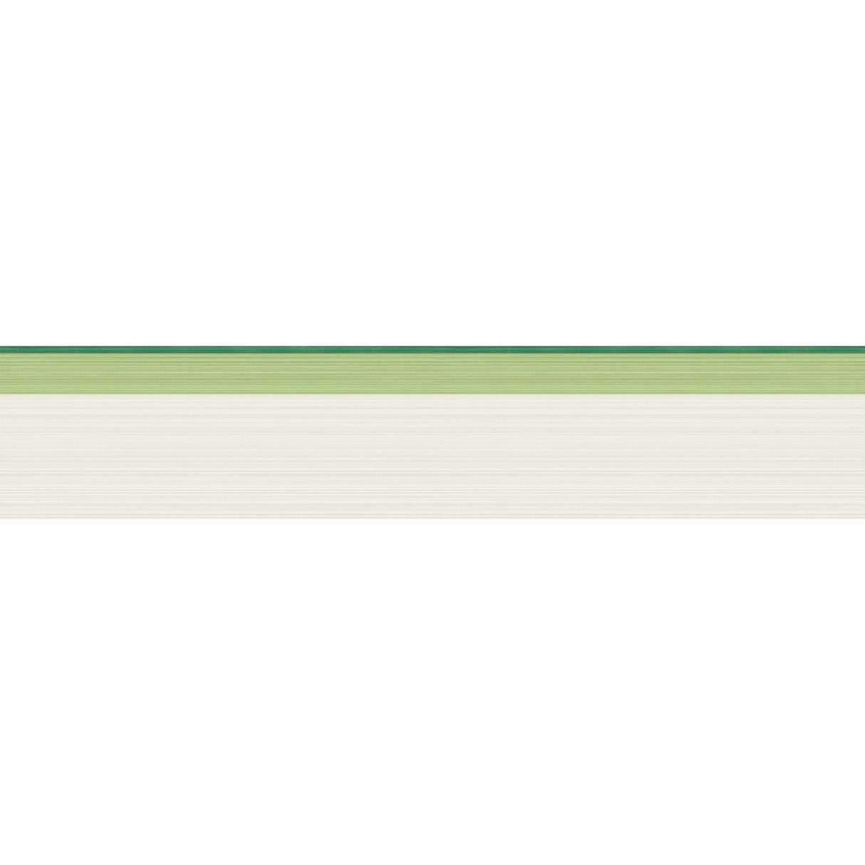Cole & Son JASPE BORDER WHITE GREEN/EMERALD Wallpaper