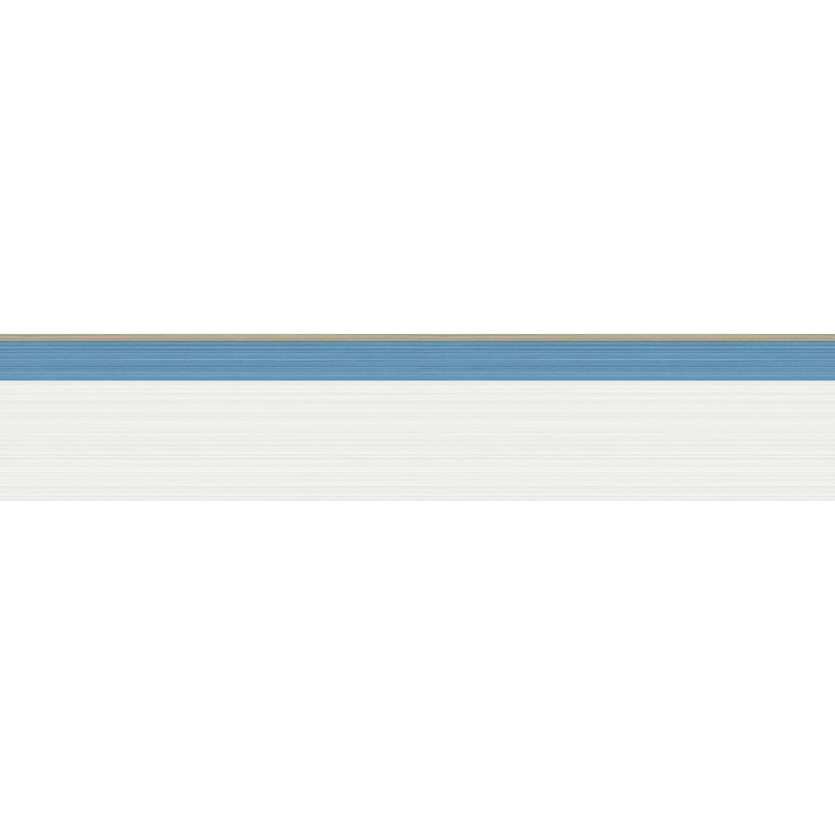 Cole & Son JASPE BORDER WHITE BLUE/GOLD Wallpaper