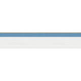 Cole & Son JASPE BORDER WHITE BLUE/GOLD Wallpaper