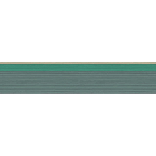 Cole & Son JASPE BORDER VIRIDIAN/GILVER Wallpaper