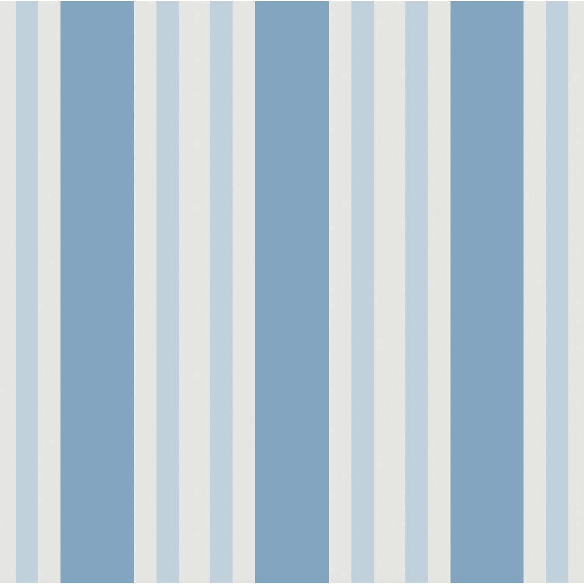 Cole & Son Polo Stripe Blue Wallpaper