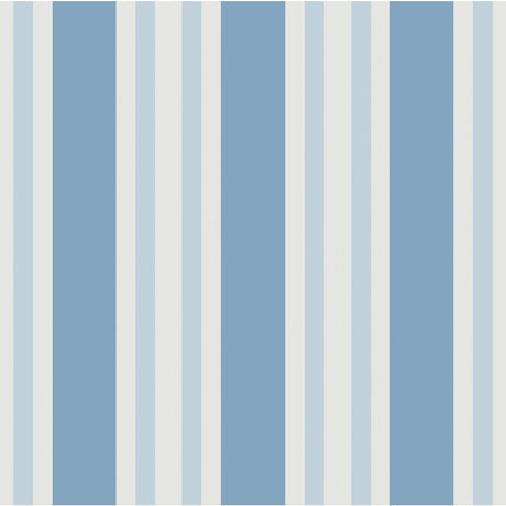 Cole & Son Polo Stripe Blue Wallpaper
