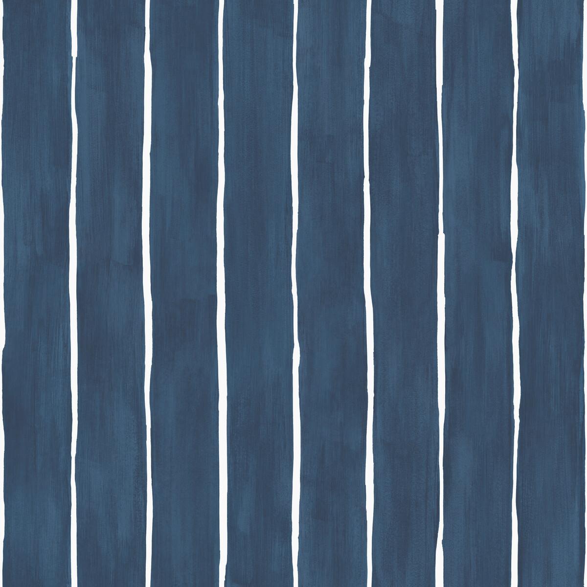 Cole & Son Marquee Stripe Ink Wallpaper