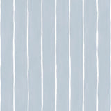Cole & Son Marquee Stripe Pale Blue Wallpaper