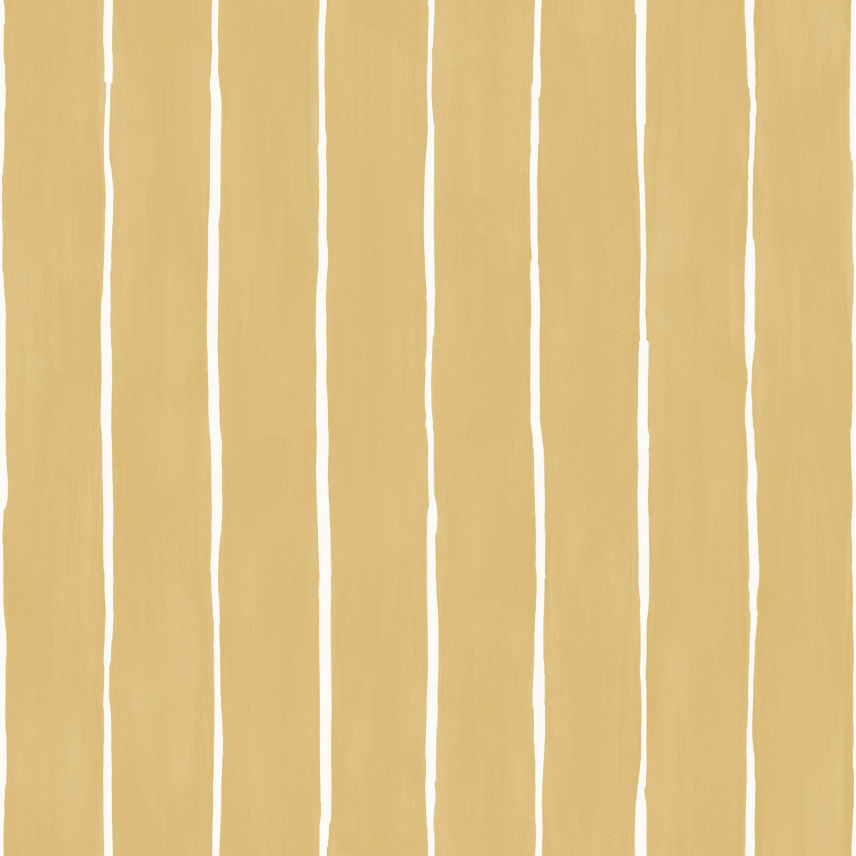 Cole & Son MARQUEE STRIPE MUSTARD Wallpaper