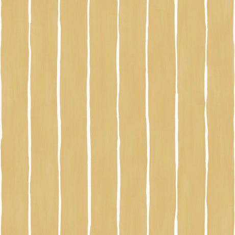 Cole & Son Marquee Stripe Mustard Wallpaper