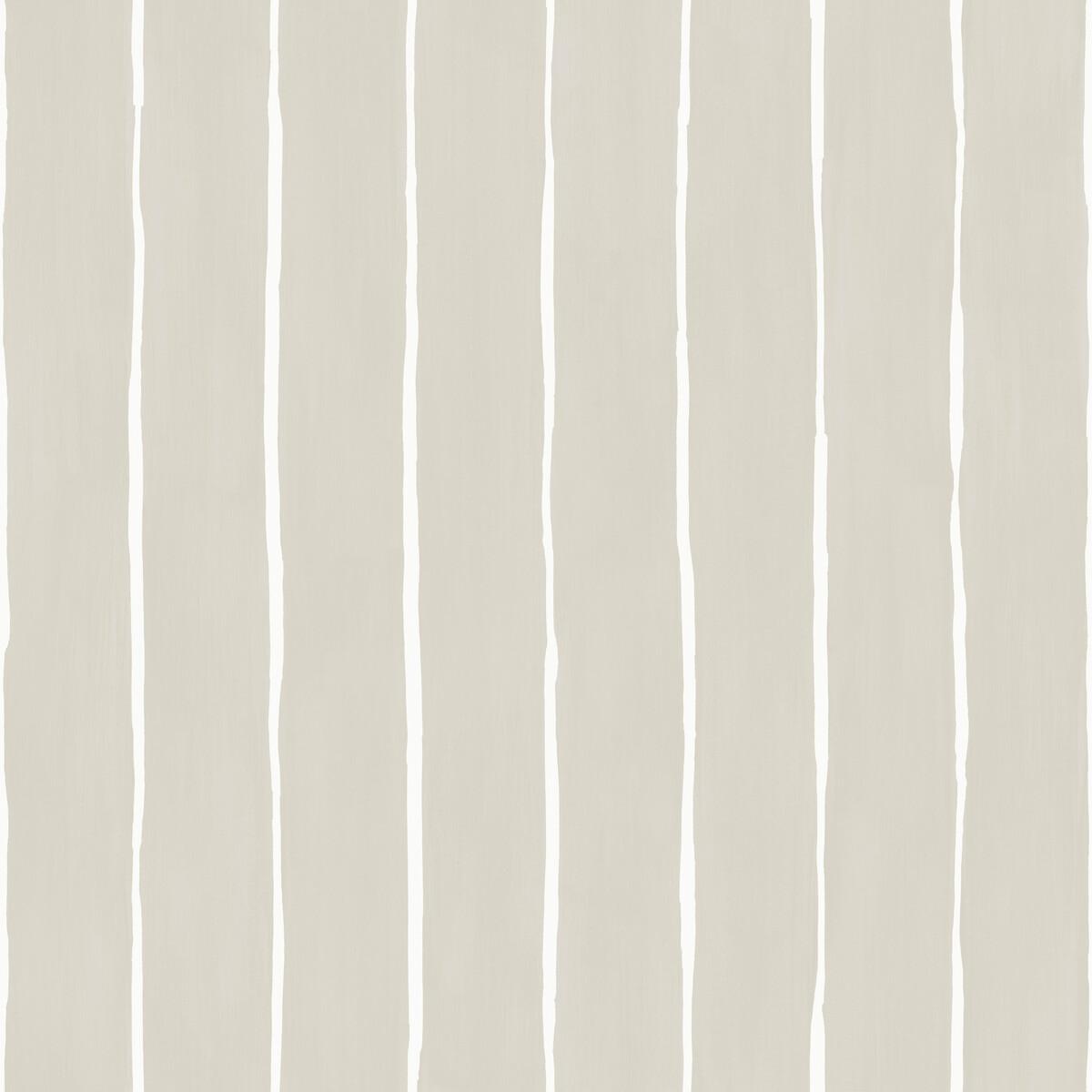 Cole & Son Marquee Stripe Soft Grey Wallpaper