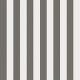 Cole & Son REGATTA STRIPE BLACK/WHITE/LINEN Wallpaper