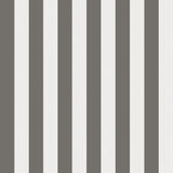 Cole & Son REGATTA STRIPE BLACK/WHITE/LINEN Wallpaper