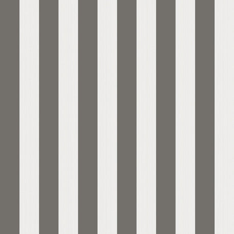 Cole & Son REGATTA STRIPE BLACK/WHITE/LINEN Wallpaper