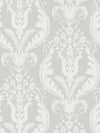 Scalamandre Primavera French Grey Wallpaper