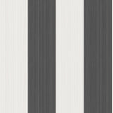 Cole & Son JASPE STRIPE BLACK + WHITE Wallpaper