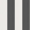 Cole & Son Jaspe Stripe Black + White Wallpaper