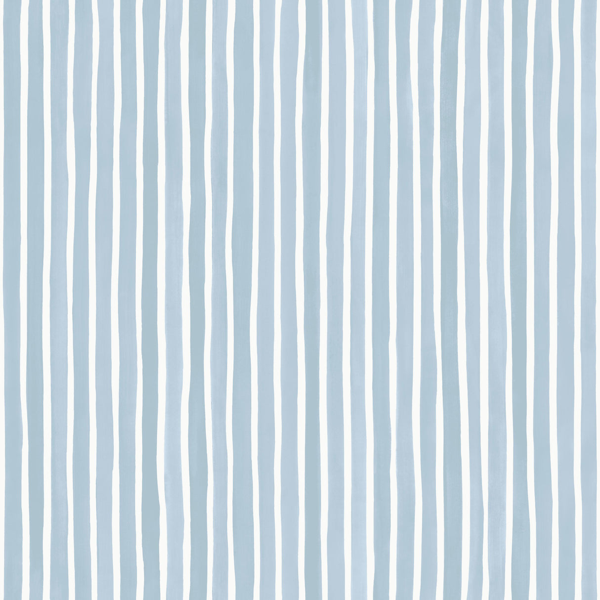 Cole & Son CROQUET STRIPE BLUE Wallpaper