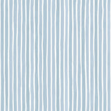 Cole & Son CROQUET STRIPE BLUE Wallpaper