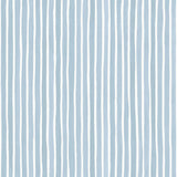 Cole & Son Croquet Stripe Blue Wallpaper