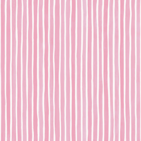 Cole & Son CROQUET STRIPE SOFT PINK Wallpaper